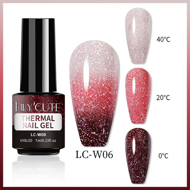 Color Changing Thermal Gel Nail Polish